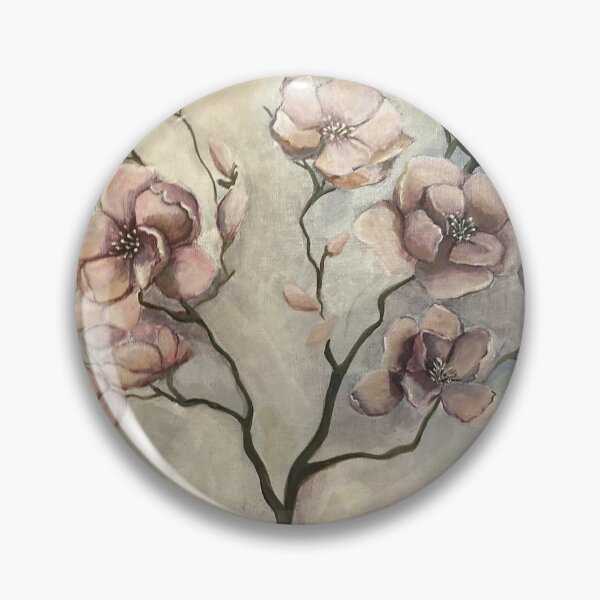 Aperçu de l'œuvre Les fleurs d'Amy, acrylique original sur toile créée et vendue par RubyRayStudios.