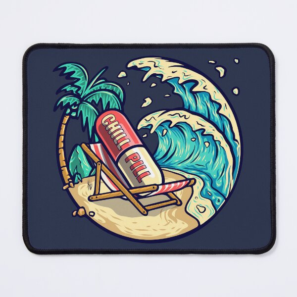 Item preview, Chill Pill Beach Relax Take It Easy designed and sold by Teeleo.