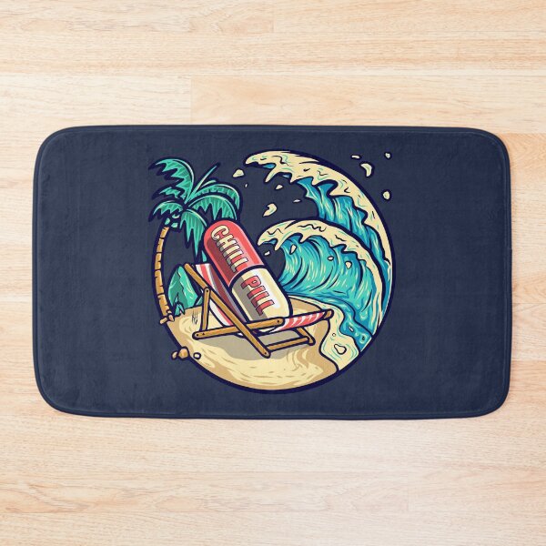 Item preview, Chill Pill Beach Relax Take It Easy designed and sold by Teeleo.