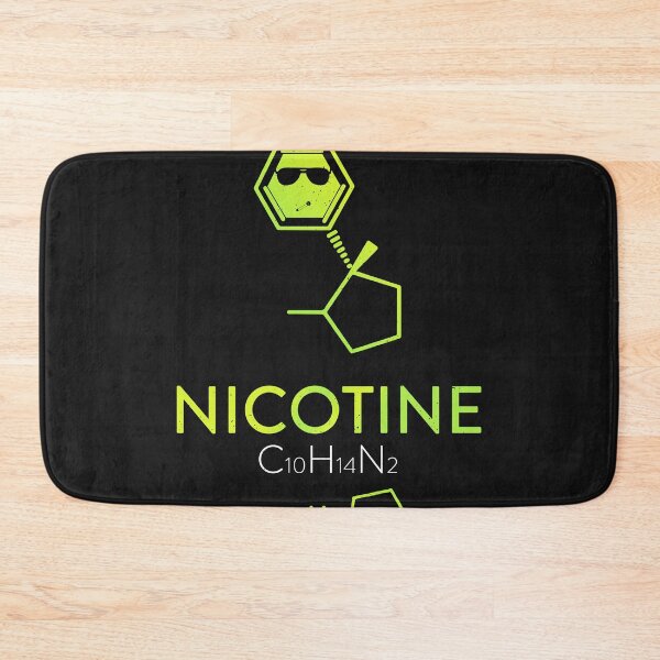 Item preview, Nicotine molecule - chemistry element designed and sold by ChrisFeil.