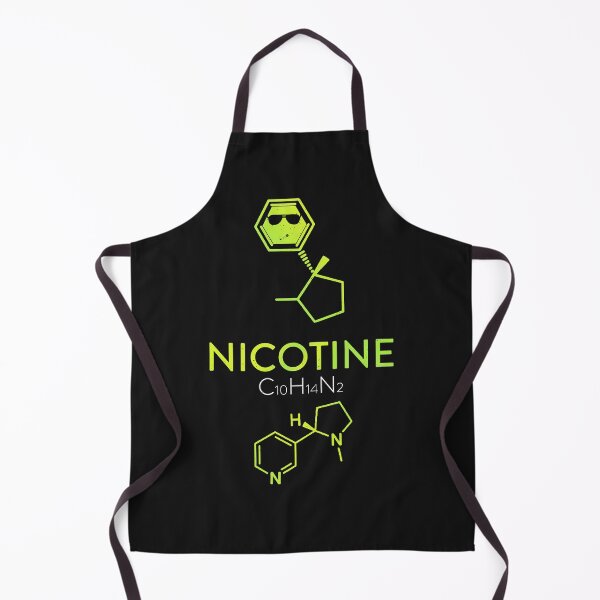 Aperçu de l'œuvre Molécule de nicotine - élément chimique créée et vendue par ChrisFeil.