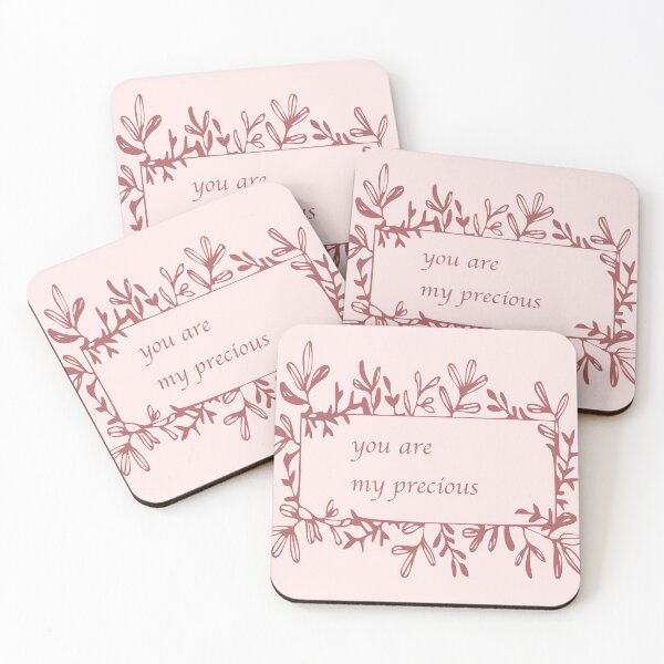 Item preview, you are my precious lettering with leaf patterns designed and sold by Uffcagla.