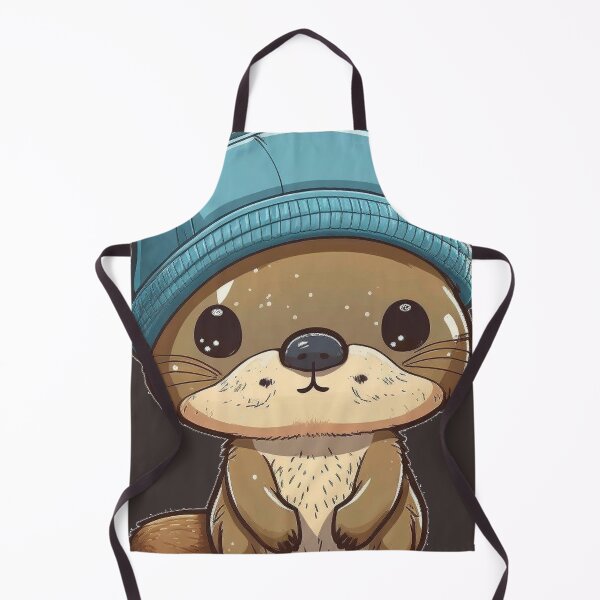 Item preview, Baby blue-capped otter designed and sold by Artxplor.