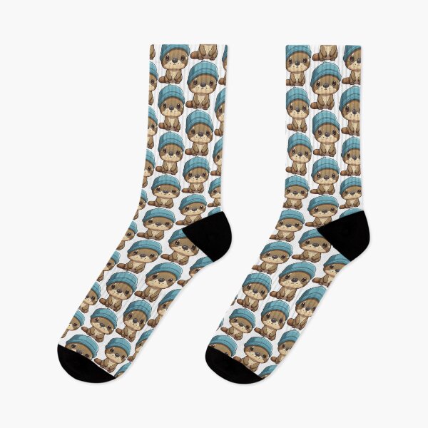 Item preview, Baby blue-capped otter designed and sold by Artxplor.