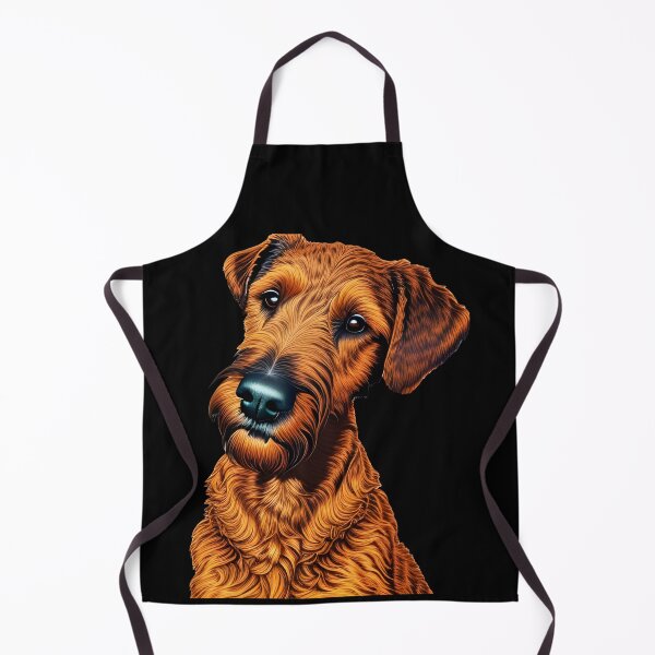 Item preview, Airedale Terrier, chalk art, Ai Generated Art  designed and sold by ACC .