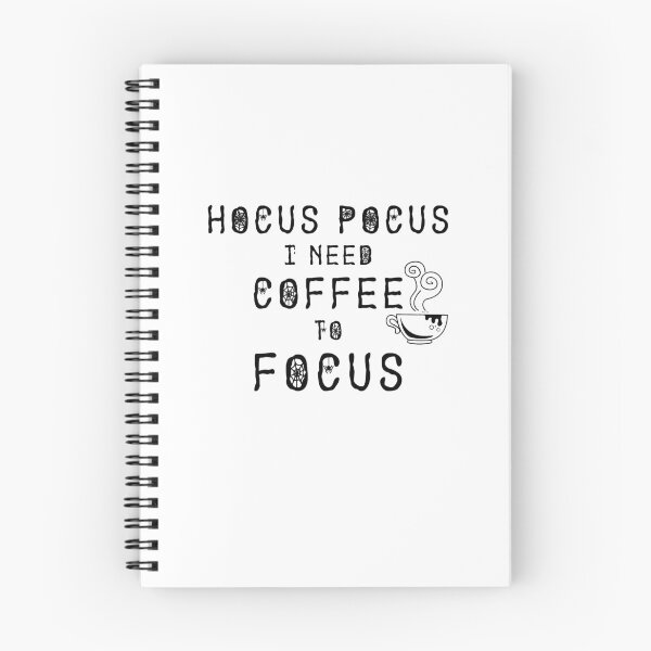 Item preview, Hocus Pocus I Need Coffee to Focus  designed and sold by TeeTimeGuys.