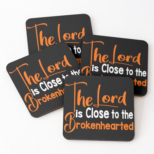 Item preview, Colorful The Lord is close to the Brokenhearted designed and sold by brixx rb.