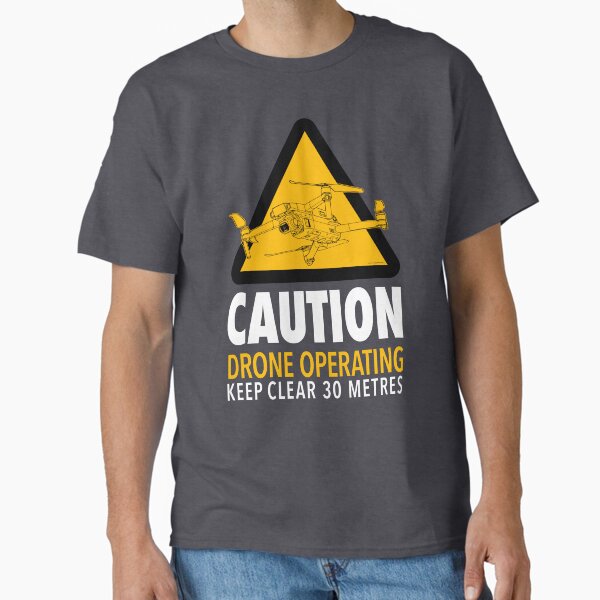 Item preview, DRONE CAUTION SIGNAGE (Drone Operator) designed and sold by #mossasdesign.