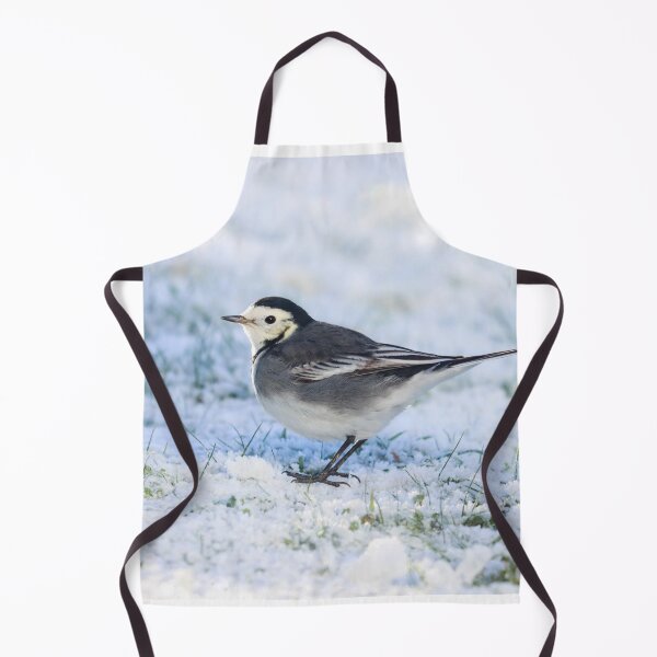 Item preview, Pied wagtail in snow designed and sold by GreyFeatherPhot.