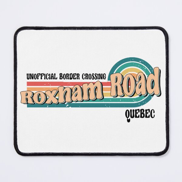 Item preview, Roxham Road, unofficial border crossing (retro) designed and sold by TaraGbear.