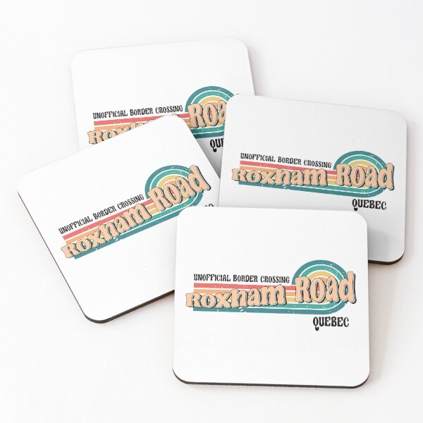 Item preview, Roxham Road, unofficial border crossing (retro) designed and sold by TaraGbear.