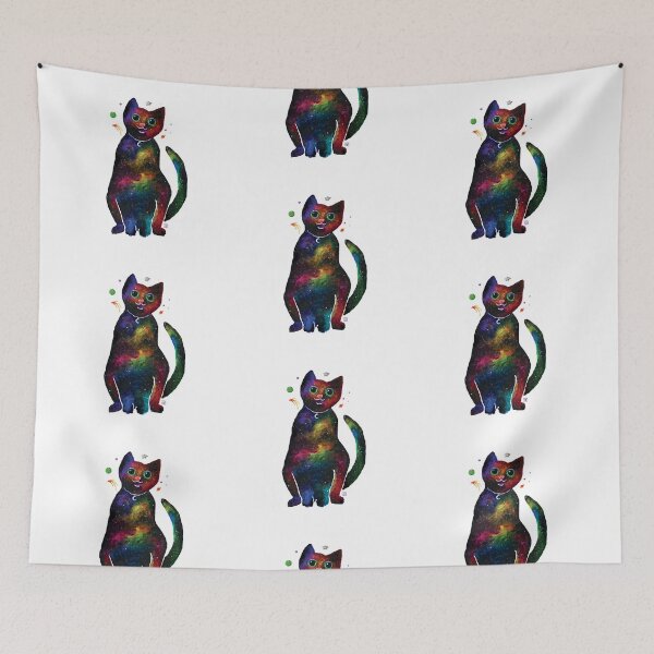 Item preview, Cosmic Wonder Cat designed and sold by Anne Pennypacker.