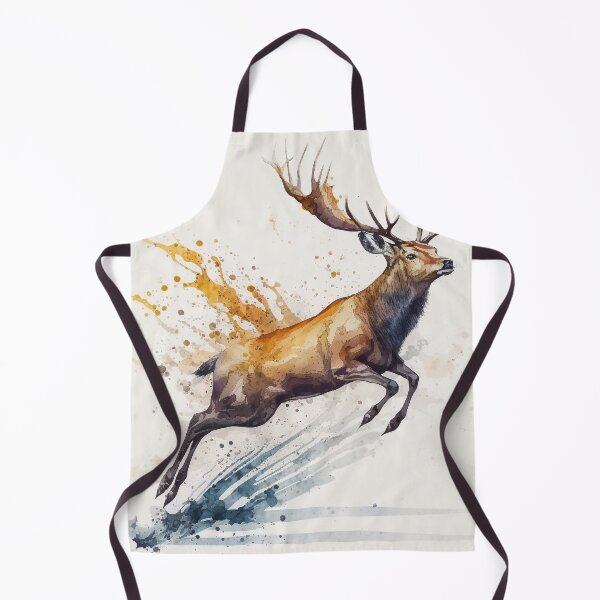 Artikelvorschau, deer watercolor entworfen und verkauft von shokA Design.