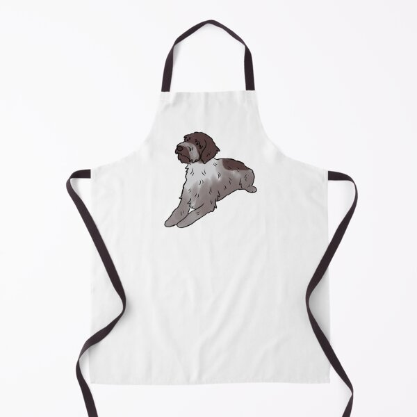 Item preview, Wirehaired pointing griffon dog cute illustration  designed and sold by Yarafantasyart.