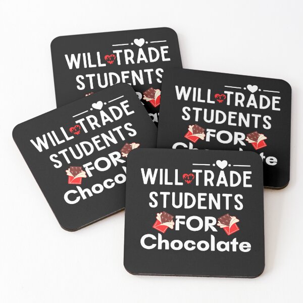 Item preview, Will Trade Students For Chocolate Teacher women's day designed and sold by woshgo.