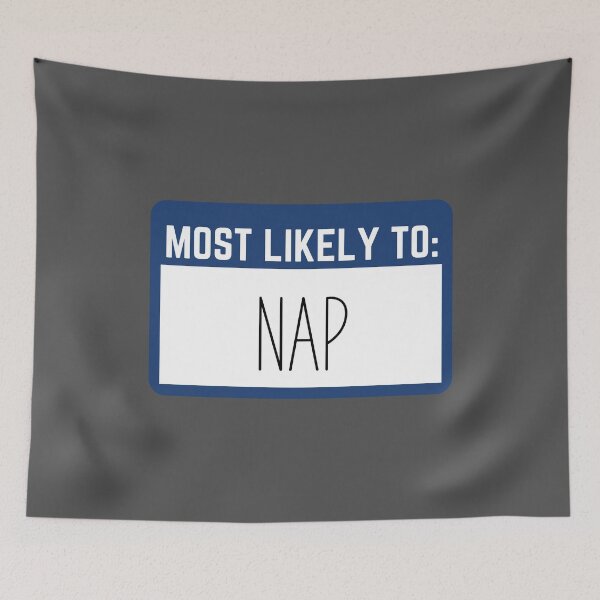 Item preview, Most Likely to Nap designed and sold by KGoPrintables.