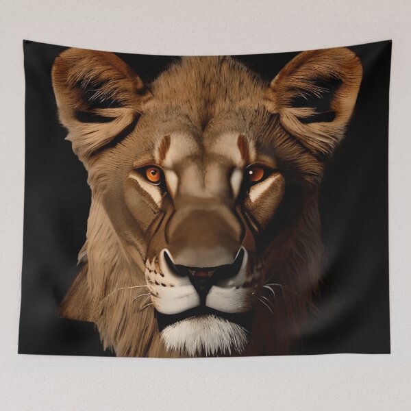 Item preview, Lion AnimalPunk Digital concept art designed and sold by MarcusPetrus.