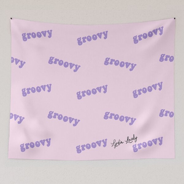 Item preview, Groovy disco music collection pastel- pink background designed and sold by Studio Lydia  Lovely.