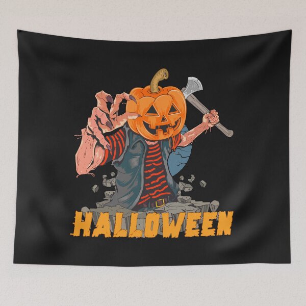 Item preview, Halloween Pumpkin costume Horror best design designed and sold by AssamFT.