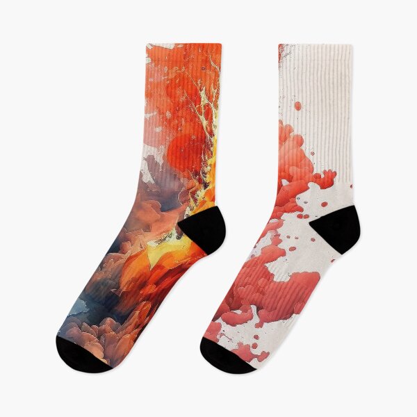 Artikelvorschau, fire watercolor entworfen und verkauft von shokA Design.