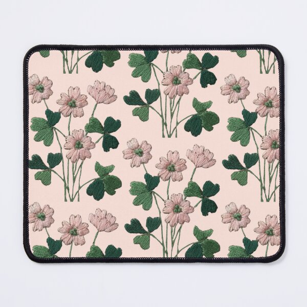 Item preview, Lucky green irish clover plant | Oxalis | Wood Sorrel St Patrick's day cute pretty green leaf shamrock pattern  designed and sold by EveryDayDabble.