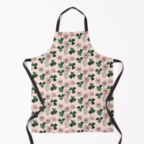 Item preview, Lucky green irish clover plant | Oxalis | Wood Sorrel St Patrick's day cute pretty green leaf shamrock pattern designed and sold by EveryDayDabble.