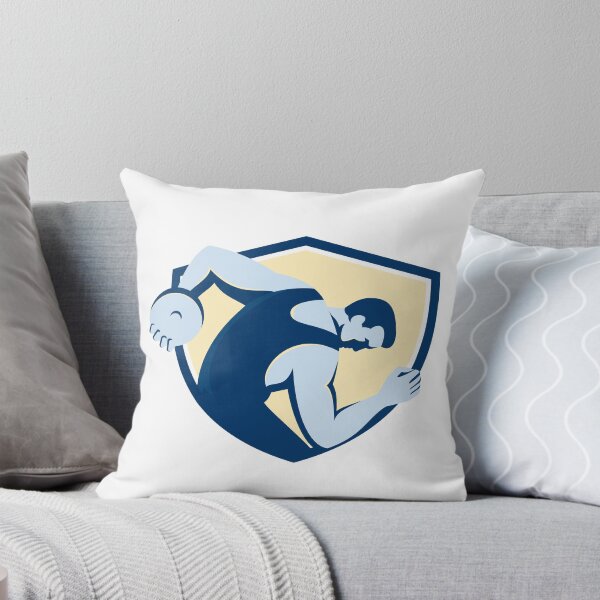 Item preview, Discus Thrower Side Shield Retro designed and sold by patrimonio.