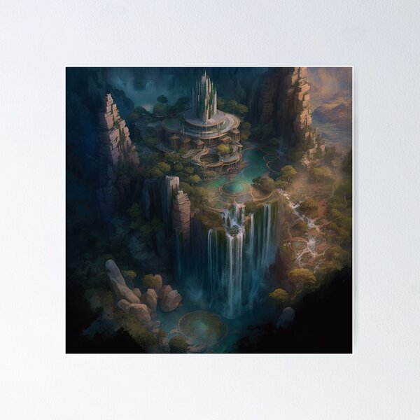 Item preview, 17 - Lemurian Colonies Inner Earth Ethereal designed and sold by StarbuckLight.