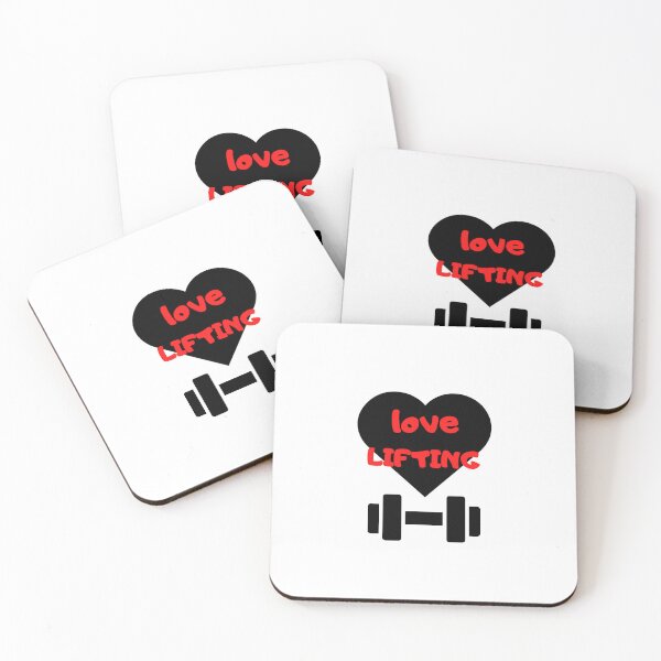Item preview, Love lifting weights gym motivation designed and sold by TomFitCL.