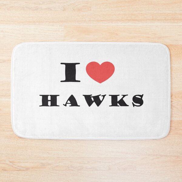 Item preview, I LOVE HAWKS. designed and sold by FashionFinds.