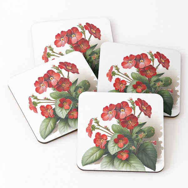 Item preview, Red Primrose  designed and sold by Vanover Designs.