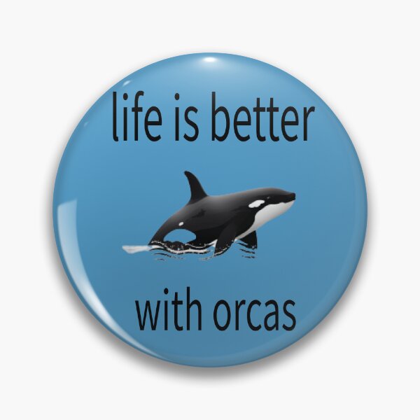 Item preview, life is better with orcas designed and sold by Beauti-artist.