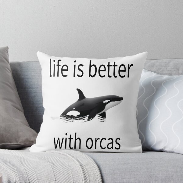 Item preview, life is better with orcas designed and sold by Beauti-artist.