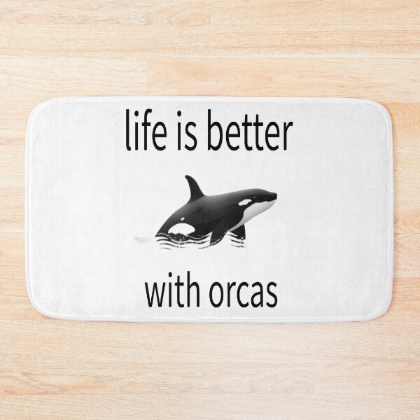 Item preview, life is better with orcas designed and sold by Beauti-artist.