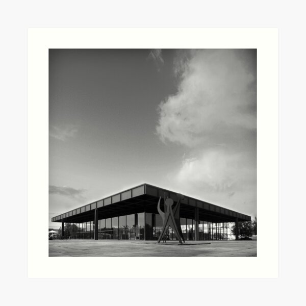 Neue Nationalgalerie Art Print
