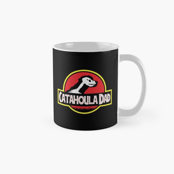 Item preview, (For Dark Background) Jurassic Catahoula Leopard Dog Dad designed and sold by More Cute Dogs.
