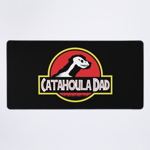 Item preview, (For Dark Background) Jurassic Catahoula Leopard Dog Dad designed and sold by More Cute Dogs.
