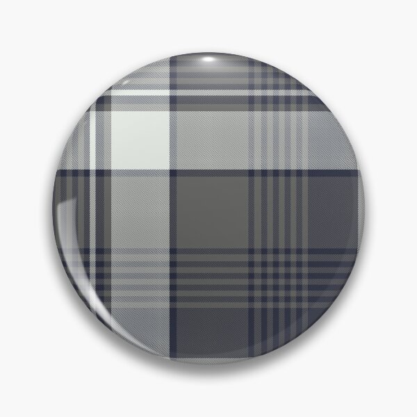 Aperçu de l'œuvre Couette à carreaux tartan noir et gris | Design à rayures moderne et unique créée et vendue par TheWalnut.