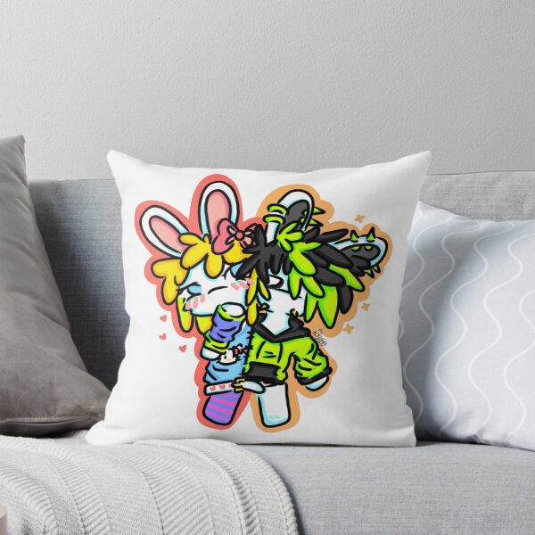 Item preview, Neoncore twin bunnies designed and sold by fidgettbiscuit.