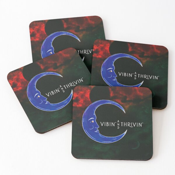 Item preview, Negative Vibin and Thrivin Logo with Moon designed and sold by AlexandriaEmaline.