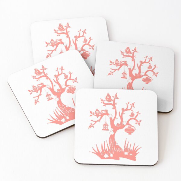 Item preview, Pink tree designed and sold by Manxcraft.
