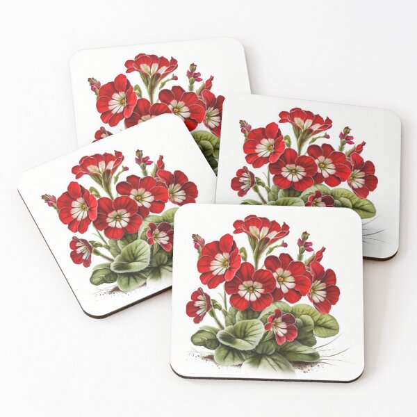 Item preview, Red Primrose  designed and sold by Vanover Designs.