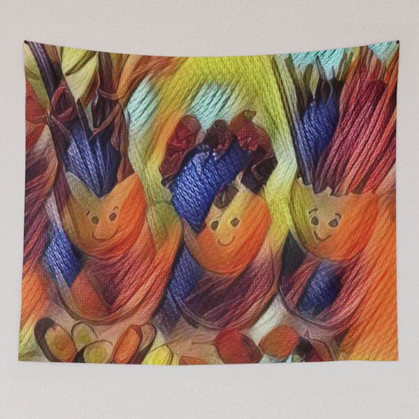 Item preview, Easter Abstract Art Print Design  designed and sold by Jodes16.