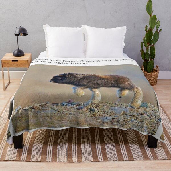Item preview, Baby bison photo portrait sweet puppy sweet wild life pet designed and sold by Coolstuff4you71.