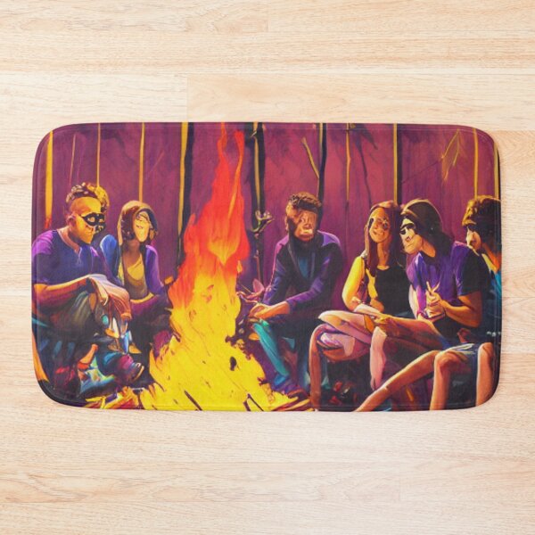 Item preview, The Warmth of Friendship - A Campfire Gathering designed and sold by WBP Mart.
