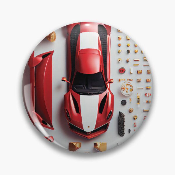 Aperçu de l'œuvre Knolling Sport Car model LJS créée et vendue par Adwik.