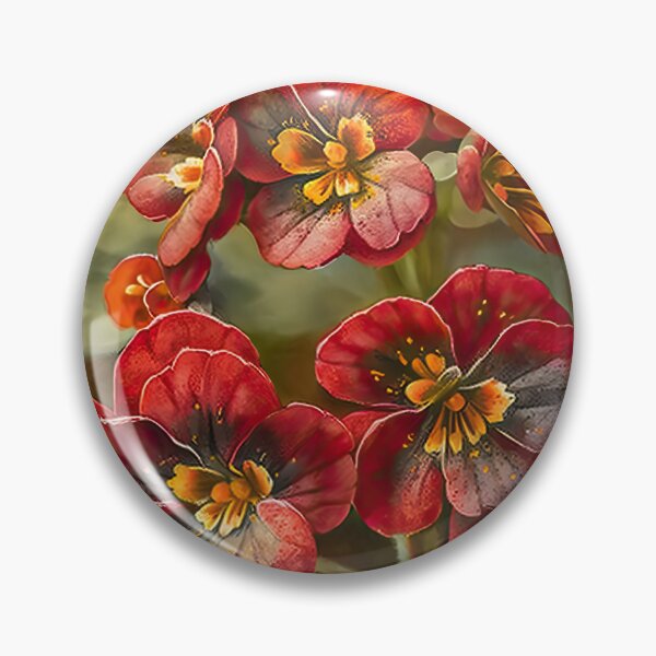 Item preview, Red Primrose  designed and sold by Vanover Designs.