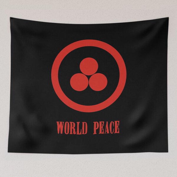 Item preview, world peace flag / Past, present and future within the Eternity / Banner of Peace designed and sold by OptLuv.
