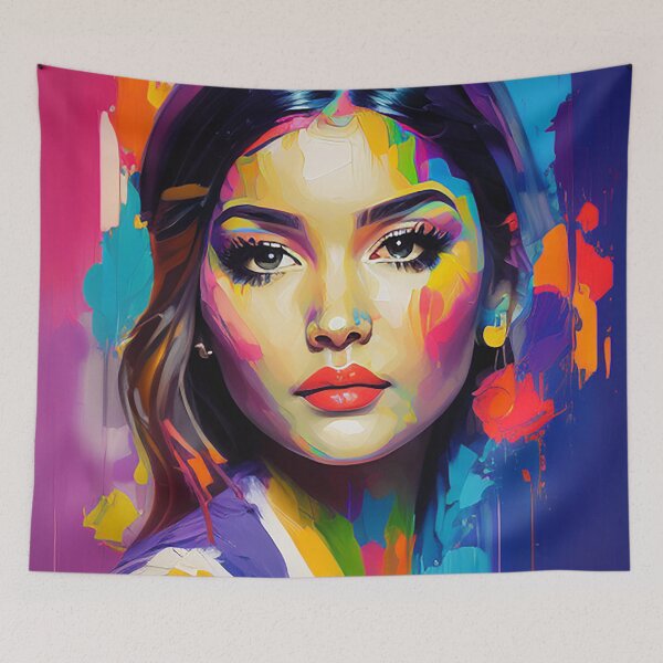 Item preview, Vibrant and Radiant: The Story of a Young Girl Who Paints the World with her Colors designed and sold by CoreiDesign.