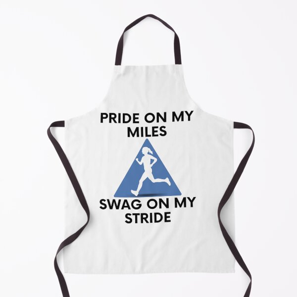 Item preview, Pride on my miles, swag on my stride For Run and Sport lovers designed and sold by facePale.